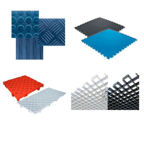 rejillas iluminación, losetas para gimnasios, pavimento goma círculos, pavimento pvc 