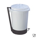 CUBO GOLIAT PEDAL Y BASE METAL NEGRO