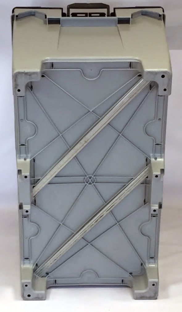 BULLBOX CIERRE INGLES 1000x600x540mm GRIS