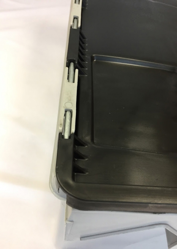 BULLBOX CIERRE INGLES 1000x600x540mm GRIS