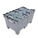 BULLBOX CIERRE INGLES 1000x600x540mm GRIS