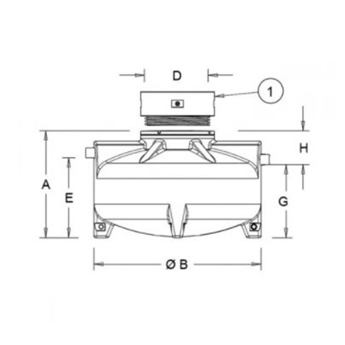 SEPARADOR DE GRASAS APOLLO CON DECAN. 