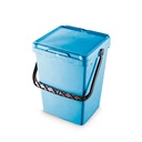 CUBO COCINA ECOBOX CON ASA PLASTICA MARRON