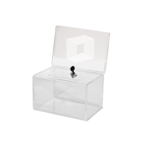 URNA ACRILICO TRANSP