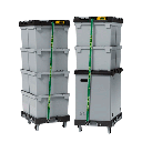 TAPA PALET PLAS CINCHAS TENSOR Y GANCHOS