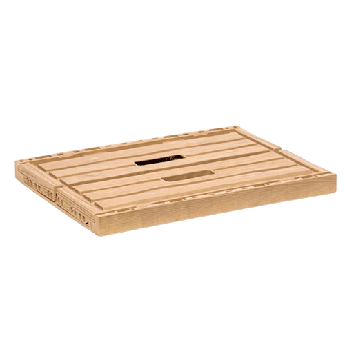 CAJA PLEGABLE EFECTO MADERA 400x300x163mm