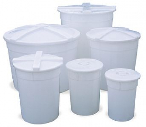 DEPOSITO TRONCOCONICO BLANCO