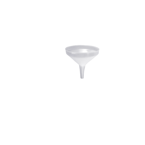 EMBUDO POLIPROPILENO BLANCO