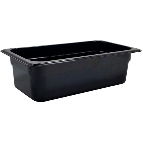 HERMETICO ABS 325x176 GN1/3 NEGRO