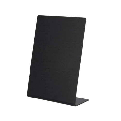 PORTAMENU L SOBREMESA NEGRO