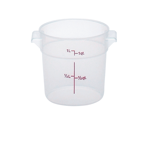 RECIPIENTES REDONDOS  P.P. TRANSLU