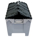 BULLBOX CIERRE INGLES 1000x600x540mm GRIS