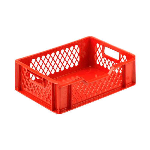 CAJON EUROPOOL ROJO 400X300X125mm Rejado