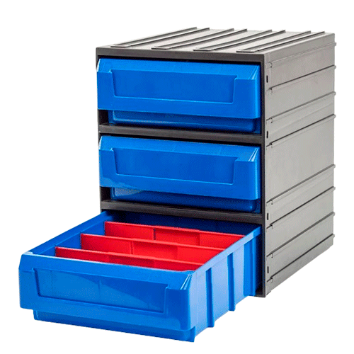 CONTENEDORES 3 CAJONES 245X291X321 MM