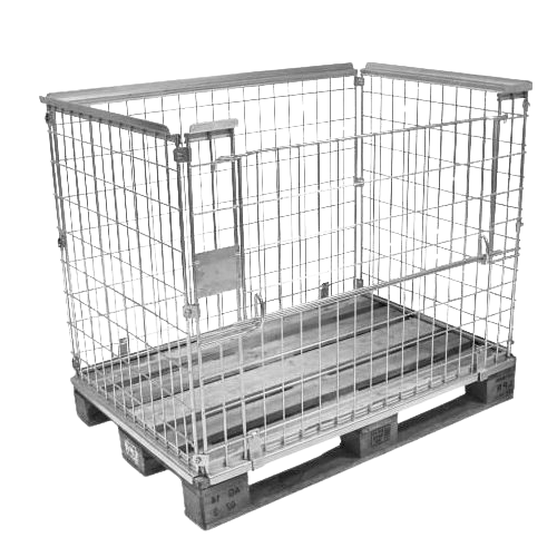 JAULA PARA PALET DE MADERA 1200x800 MM