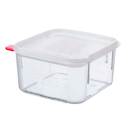 RECIPIENTE HERMETICO CUADRADO CON TAPA