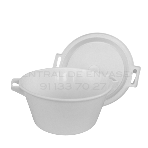 BARREÑO ALIMENTARIO CON TAPA