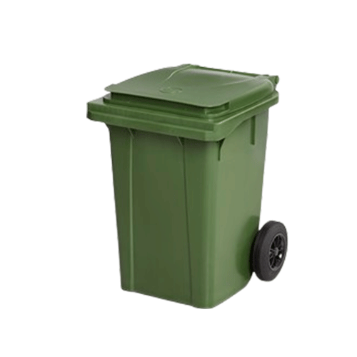 [4000022329] CONTENEDOR BASURA 2 RUEDAS 60L