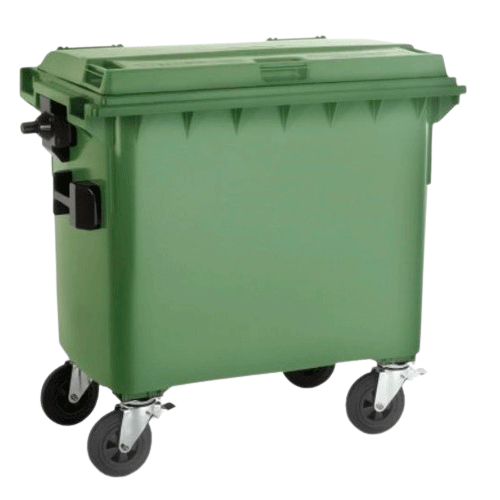 [4000000564] CONTENEDOR 800 L. EM TAPA PLANA Y RUEDAS