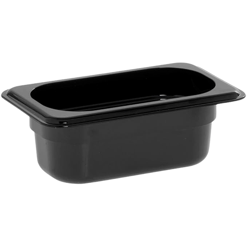 HERMETICO ABS 176x162 GN1/6 NEGRO